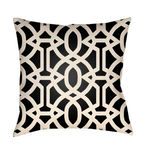 Product Image 1 for Litchfield Black and White Outdoor 20" Pillow from Surya