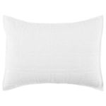 Product Image 1 for Hailee 100% Cotton White Standard Sham with Silvadur Tech from Classic Home Furnishings