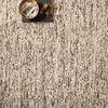 Close-up of textured hand-knotted fibers and natural color variation in Reyla Granite Mocha Rug