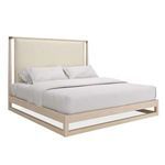 Product Image 2 for Pinstripe Upholstered Slatted Bed from Caracole