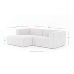 Product Image 18 for Langham Channeled 2 Pc Sectional Laf Ch from Four Hands