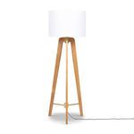 Product Image 1 for Tripod Oak Floor Lamp - Light Oak from Four Hands