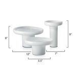 Product Image 8 for Bloom White Glass Vessels from Jamie Young