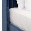 Product Image 12 for Chandler Blue Velvet Twin Bed from Essentials for Living