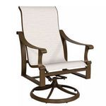 Product Image 2 for Bungalow Sling High Back Swivel Rocker from Woodard