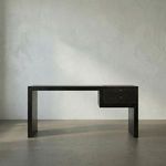 Product Image 1 for Alvaro Black Iron with Ebony Walnut Desk from Noir