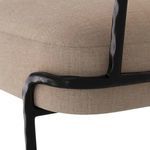 Product Image 3 for Mosquito Natural Black Linen Chair from Arteriors