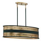 Product Image 6 for Eclipse 5 Light Linear Chandelier from Savoy House 