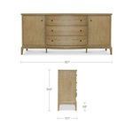 Product Image 13 for Sadie Brown Sideboard from Moe's