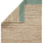 Product Image 3 for Mallow Natural Bordered Tan/ Blue Rug from Jaipur 