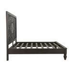 Product Image 5 for Haveli Vintage Brown Mango Wood King Bed from World Interiors