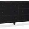 Product Image 3 for Ciao Bella Six Drawer Black Wood Dresser from Hooker Furniture