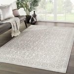 Product Image 6 for Marisa Damask Silver/ Cream Rug from Jaipur 