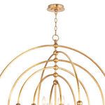 Product Image 4 for Selena Gold Metal Sphere Chandelier from Regina Andrew Design