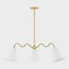 Product Image 3 for Onda 3-Light Chandelier from Mitzi