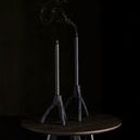 Product Image 4 for Candle Holder Aion Black from BIDKHome