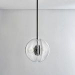 Product Image 4 for Kert 2-Light Large Pendant - Black Brass from Hudson Valley
