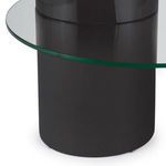 Product Image 4 for Odette Black Wooden Glass-Top Coffee Table from Regina Andrew Design