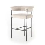 Product Image 13 for Carrie Cream Polyester Bar Stool from Four Hands