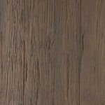 Close-up of textured pine wood grain surface on console table top