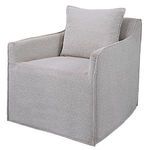 Product Image 7 for Welland Gray Swivel Chair from Uttermost