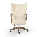 Product Image 13 for Melrose Solid Ash Desk Chair - Sheepskin Natural from Four Hands