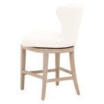 Product Image 6 for Milton Swivel White Counter Stool from Essentials for Living