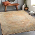 Product Image 3 for Nirvana Hand-Knotted Dusty Coral / Mustard Rug - 6' x 9' from Surya
