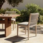 Product Image 10 for Sherwood Brown Wooden Outdoor Dining Chair with Ash Seat from Four Hands