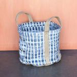 Product Image 3 for Woven Storage Denim Basket from Homart