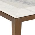 Product Image 2 for Oblique Marble Cocktail Table from Currey & Company