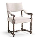 Product Image 1 for Caldera Oscura Upholstered Arm Chair Set of 2 from Johnathan Charles