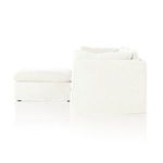 Product Image 4 for Andre Slipcover 3-Piece Sectional with Ottoman - Broadway Snow from Four Hands