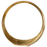 Product Image 4 for Jimena Gold Large Ring Sculpture from Uttermost