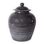 Product Image 2 for Iron Gray Village Lidded Jar from Legend of Asia