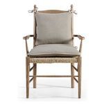 Product Image 2 for Doppler Ladder Back Arm Chair Set of 2 from Johnathan Charles