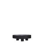 Product Image 1 for Samsun Black Wood Pedestal Cake Stand from BIDKHome
