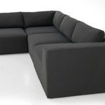 Product Image 6 for Brylee 4-Piece Chaise Right-Facing Fiqa Boucle Sectional with Ottoman from Four Hands
