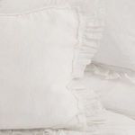 Product Image 2 for Mathilde Linen Euro Sham - White from Pom Pom at Home