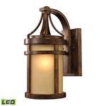 Product Image 1 for Winona Collection 1 Light Outdoor Sconce In Hazelnut Bronze  from Elk Lighting