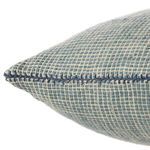 Product Image 2 for Neem X Priangan Handmade Solid Blue / Cream Pillow from Jaipur 