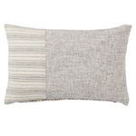 Product Image 4 for Madelia Striped Cream/ Silver Pillow from Jaipur 