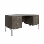 Product Image 4 for Cosby Four Drawer Desk from Worlds Away