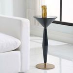Product Image 2 for Luster Navy Blue Accent Table from Uttermost