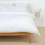 Product Image 1 for Parker White Cotton Sateen Queen Duvet Set from Pom Pom at Home