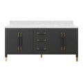 Product Image 5 for Verona Black Vanity with Rectangular Undermount Sink from Currey & Company