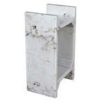 Product Image 6 for Easton White Marble Side Table from Noir