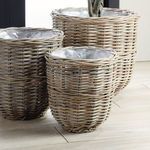 Product Image 6 for Arlette Basket Planters from Napa Home And Garden