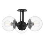Product Image 1 for Meadow 3 Light Semi Flush from Mitzi