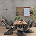 Product Image 24 for Portia Black Woven Outdoor Dining Chair from Four Hands